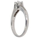 18ct White Gold 0.50ct Brilliant Cut Diamond Solitaire Ring