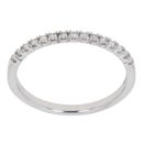 9ct White Gold 0.15ct Brilliant Cut Diamond Eternity Ring