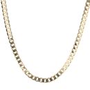 9ct Yellow Gold Curb Chain 28"