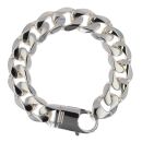 Sterling Silver Curb Bracelet 9"
