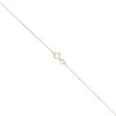 9ct Yellow Gold 0.25cts Diamond Cluster Pendant and 16" Chain by Anya Belle