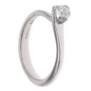 Platinum 0.25ct Brilliant Cut Diamond Solitaire Ring