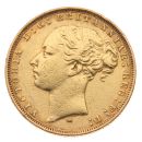 1880 Victoria Young Head Australia Full Sovereign Coin
