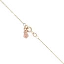 9ct Yellow and Rose Gold Clogau Heart Key Locket Pendant and Chain 18"