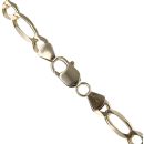 9ct Yellow Gold Figaro Chain 26"