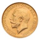 1913 George V Large Head Australia Full Sovereign Coin
