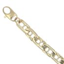 9ct Yellow Gold Anchor Plain Bracelet 7.5"