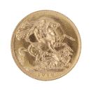 1918 George V Large Head Australia Full Sovereign Coin