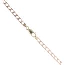 9ct Yellow Gold Square Curb Chain 18"