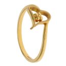 22ct Yellow Gold Heart Ring