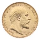 1902 Edward Large Head Australia VII Full Sovereign Coin