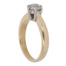 18ct Yellow Gold 1.02ct Tinted Brilliant Cut Diamond Solitaire Ring