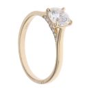 9ct Yellow Gold 1.15ct Brilliant Cut Lab Grown Diamond Solitaire Ring