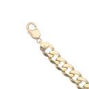 9ct Yellow Gold Curb Bracelet 8.5"