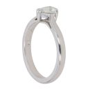 18ct White Gold 0.35ct Pear Cut Diamond Solitaire Ring