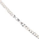 Silver Curb Chain 22" By Icesia