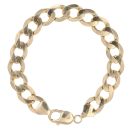 9ct Yellow Gold Curb Bracelet 8.5"