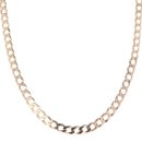 9ct Yellow Gold Curb Chain 22"