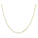 22ct Yellow Gold Milan Twist Chain 16"