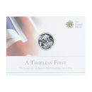 2013 Elizabeth II Fourth Portrait Brilliant Uncirculated Sealed UK Twenty Pound Coin