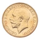 1913 George V Large Head Australia Full Sovereign Coin