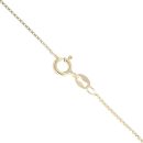 Gold Plated Silver St Christopher Pendant and Chain 18"