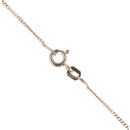 9ct Yellow Gold 0.15ct Diamond Floral Pendant and Chain 18"