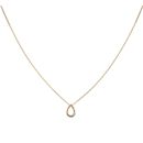 18ct Yellow Gold 0.04ct Diamond Fancy Pendant and Chain 16"