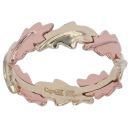 9ct Yellow and Rose Gold Leaf Clogau Ring