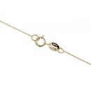 9ct Yellow Gold 0.57cts Diamond And Ruby Pendant And 18" Chain