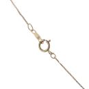 14ct Yellow and White Gold 0.50ct Brilliant Cut Diamond Entwined Pendant and Chain 18"