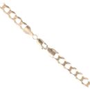 9ct Yellow Gold Curb Chain 22"