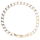 9ct Yellow Gold Curb Bracelet 8"