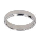 Platinum Tiffany and Co Court Wedding Band 4.4mm