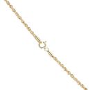 14ct Yellow & White Gold Child's Crucifix Pendant & Chain