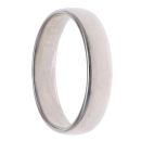 9ct White Gold Wedding Band 4.8mm