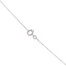 18ct White Gold 0.70ct Brilliant Cut Diamond and Sapphire Cluster Pendant and Chain 18"