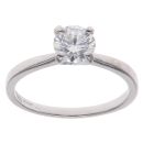 Platinum 1.09ct Brilliant Cut Lab Grown Diamond Solitaire Ring