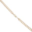 9ct Yellow Gold Curb Chain 22"