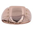 9ct Rose Gold Shield Signet Ring