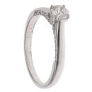 18ct White Gold 0.50ct Brilliant Cut Diamond Solitaire Ring