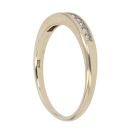 9ct Yellow Gold 0.25ct Princess Cut Diamond Eternity Ring