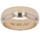 9ct Yellow Gold 6.28mm Wedding Band