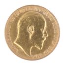 1903 Edward VII Large Head Half Sovereign Coin