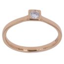 22ct Yellow Gold Lab Grown Diamond Solitaire Ring
