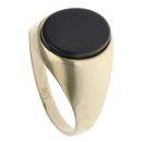 9ct Yellow Gold Onyx Signet Ring