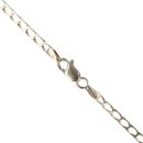 9ct Yellow Gold Square Curb Chain 22"