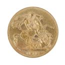 1913 George V Large Head UK Full Sovereign Coin