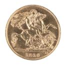 1913 George V Large Head UK Half Sovereign Coin