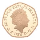 2021 50th Anniversary of Decimal Day 1971 UK 50p Coin